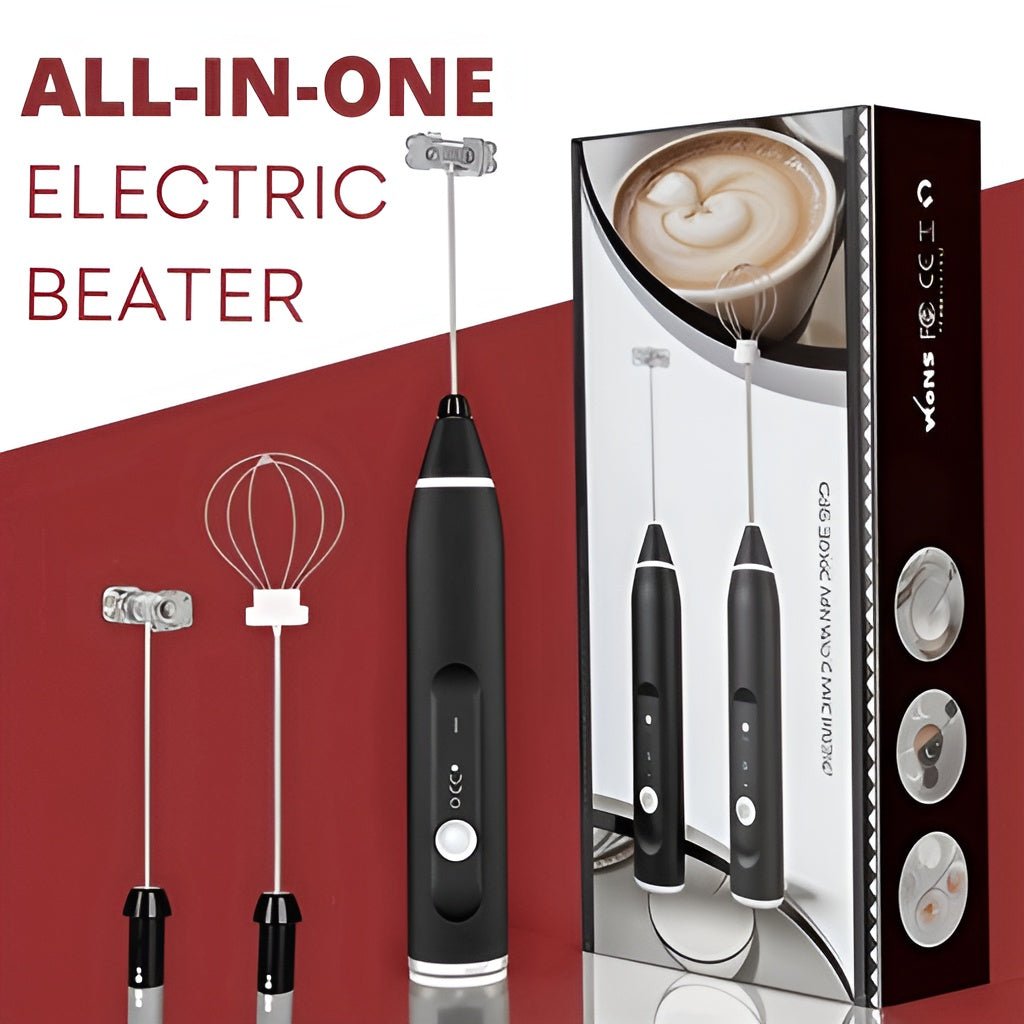 Rechargeable Coffee Beater - 3 in 1 | Free Delivery