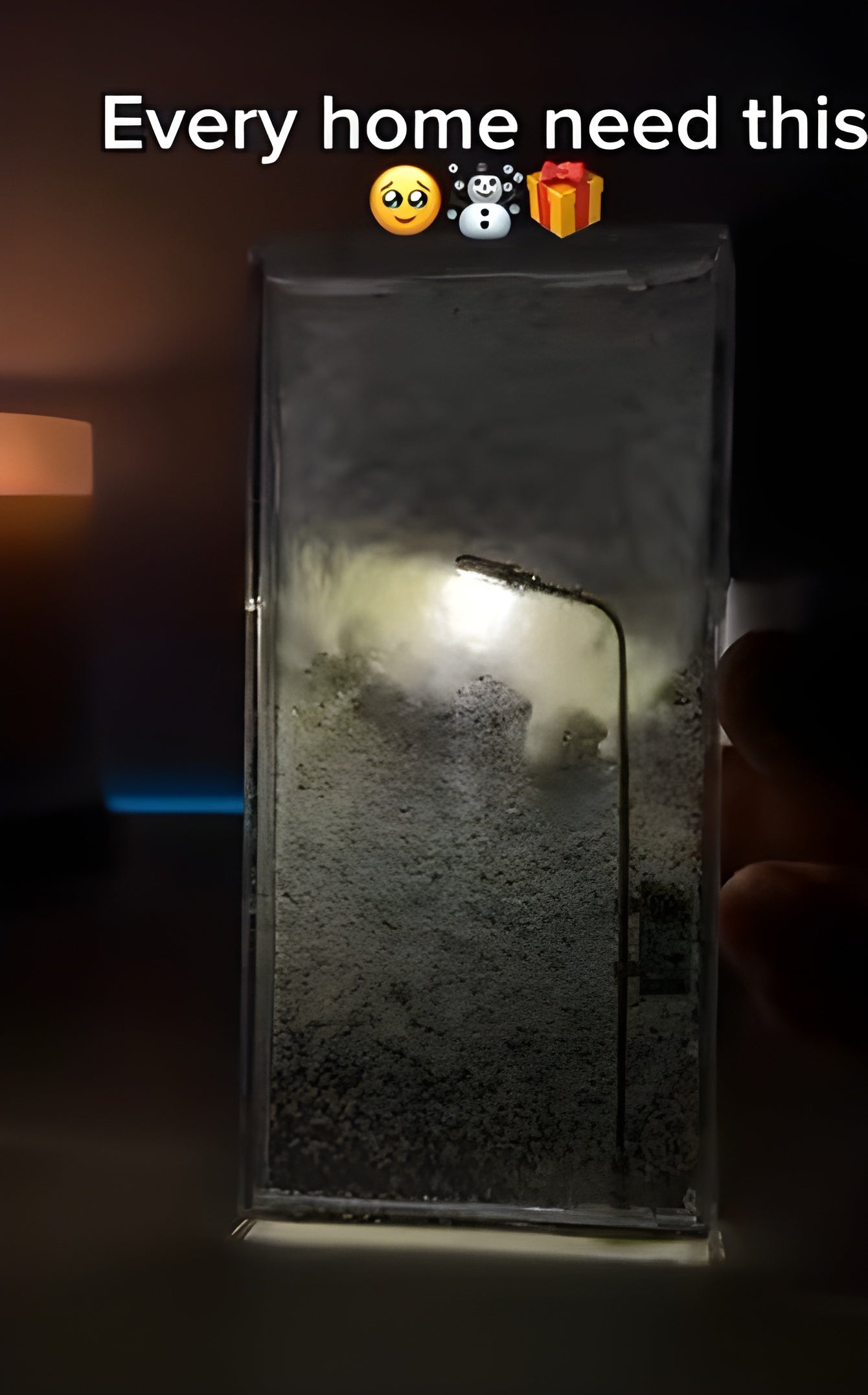 DIY Snow Scene Night Light – Street Lamp Design