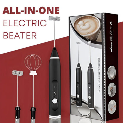 Rechargeable Coffee Beater - 3 in 1 | Free Delivery