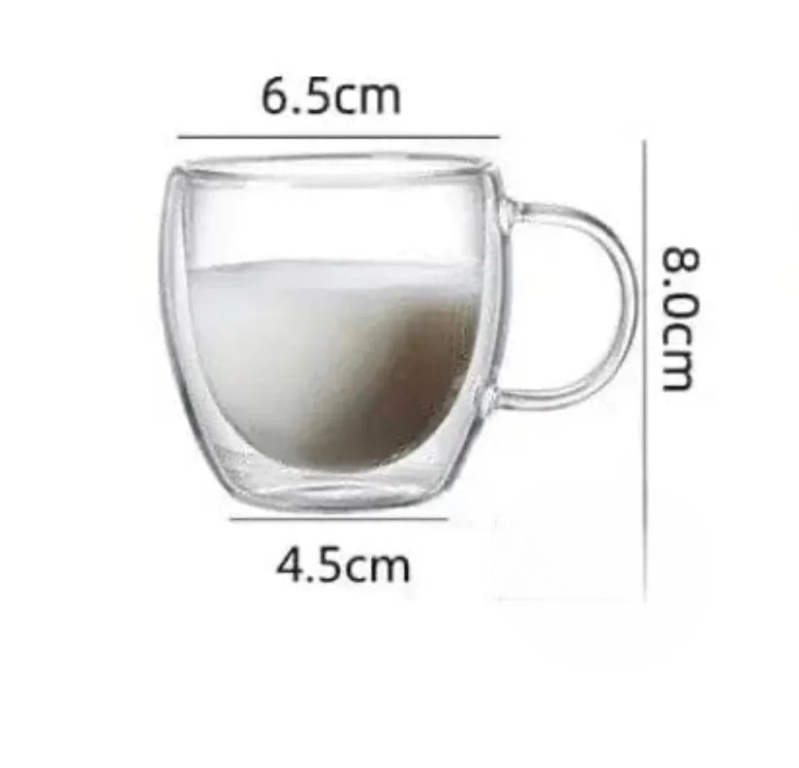 Double Wall Premium Quality Glass Cup