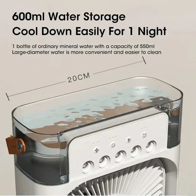 Portable Humidifier Cooling Fan